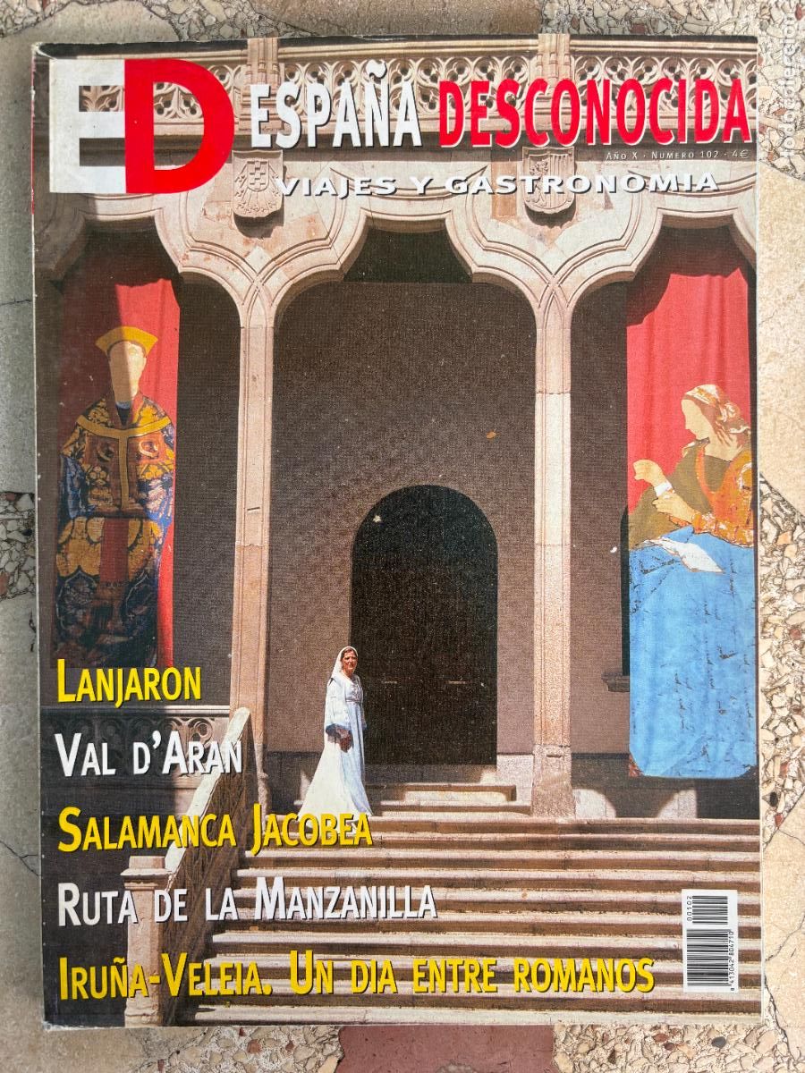 Collezionismo di Riviste e Giornali: ESPA&Ntilde;A DESCONOCIDA N&ordm; 102. LANJARON. VAL D'ARAN. SALAMANCA JACOBEA. RUTA DE LA MANZANILLA.