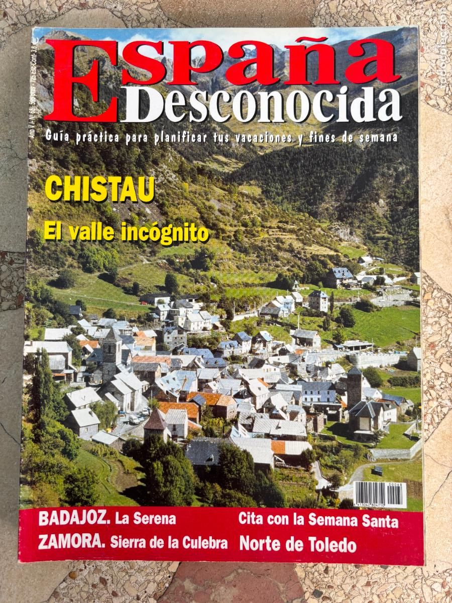 Coleccionismo de Revistas y Peri&oacute;dicos: ESPA&Ntilde;A DESCONOCIDA N&ordm; 68. BADAJOZ. CHISTAU. ZAMORA. NORTE DE TOLEDO. SIERRA DE LA CULEBRA.