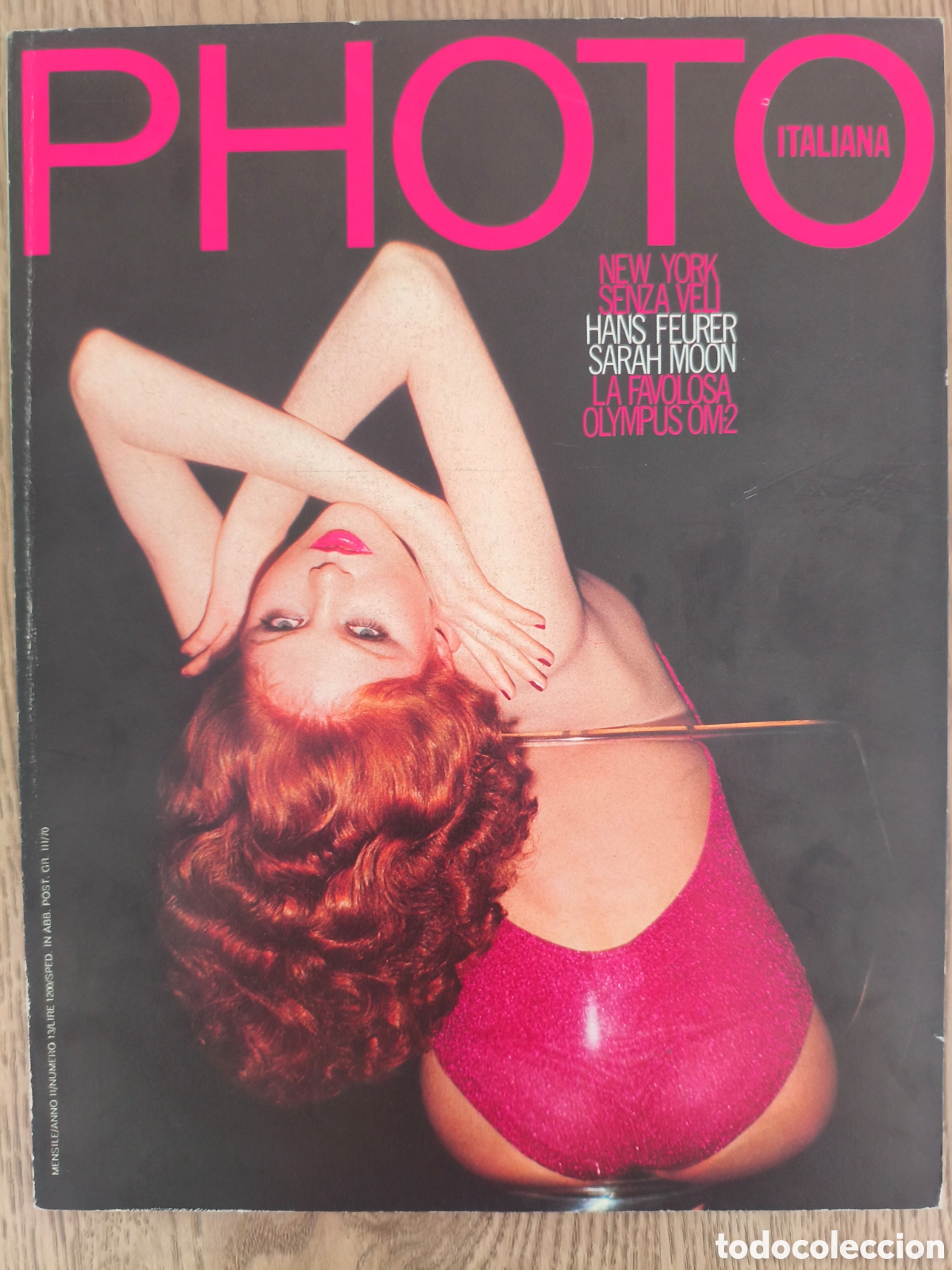 Coleccionismo de Revistas y Peri&oacute;dicos: REVISTA PHOTO ITALIANA MARZO 1976 HANS FEURER SARAH MOON
