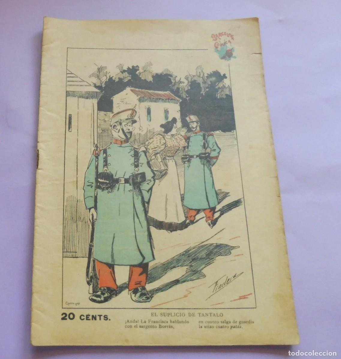 Coleccionismo de Revistas y Peri&oacute;dicos: REVISTA - BARCELONA C&Oacute;MICA - A&ntilde;o IX - 4 DE ABRIL DE 1896 - N&Uacute;M 14 - chistes, historietas - fotos,