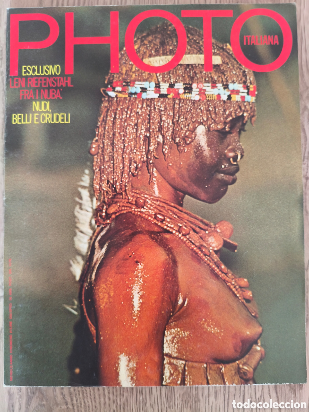 Collection Magazines and Newspapers: REVISTA PHOTO ITALIANA DICIEMBRE 1976 LENI RIEFENSTAHL RON GALELLA CHRIS VON WANGENHEIM
