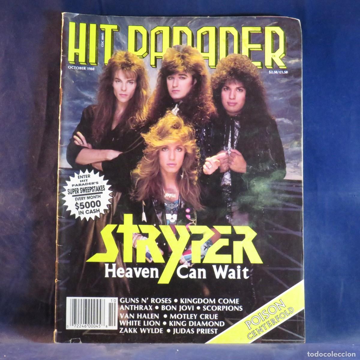 Collectionnisme de Revues et Journaux: HIT PARADER (OCTOBER 1989) - REVISTA