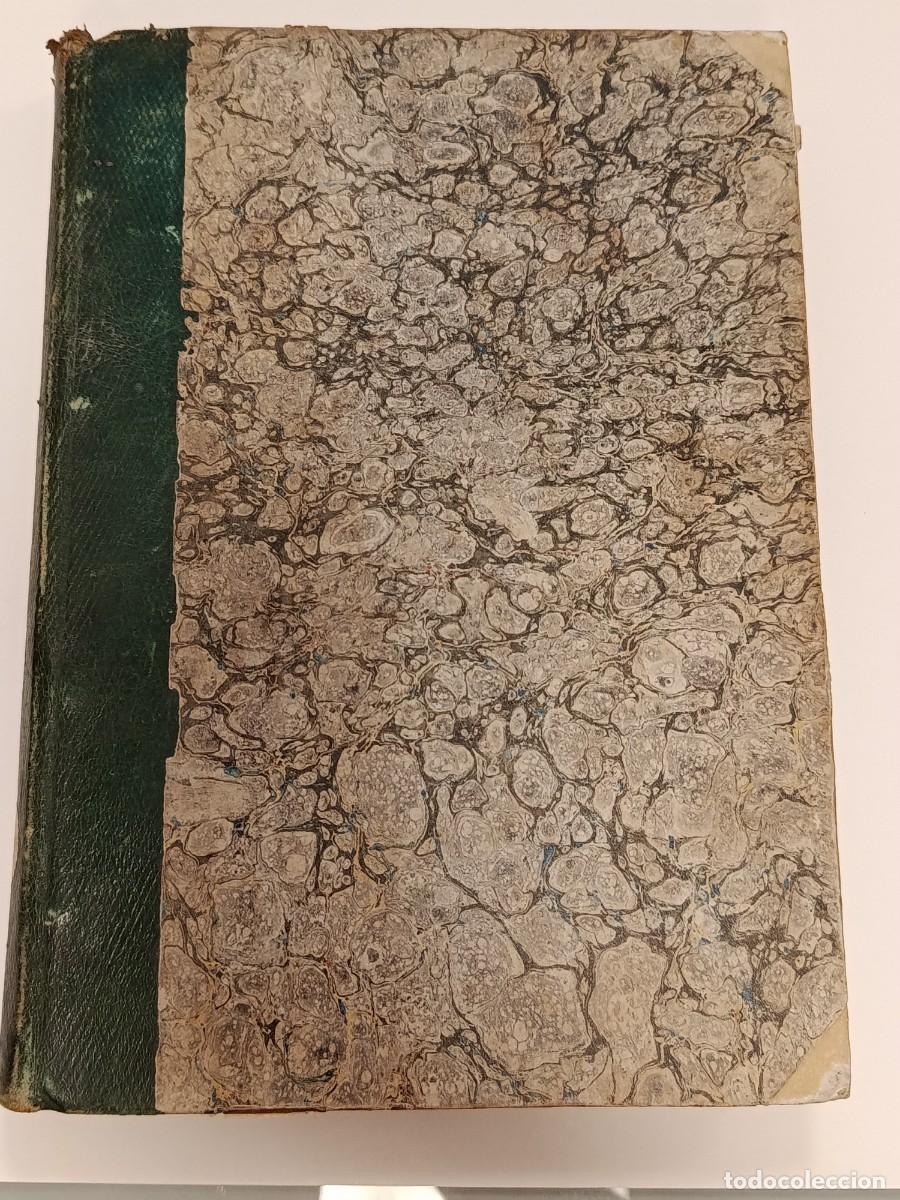Coleccionismo de Revistas y Peri&oacute;dicos: Libro Le Magasin Pittoresque. Tomo A&ntilde;o 1843. Encuadernaci&oacute;n de &eacute;poca, grabados siglo XIX.