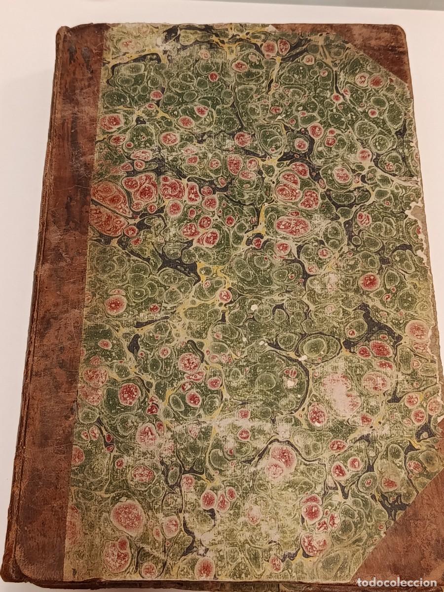 Coleccionismo de Revistas y Peri&oacute;dicos: Libro Le Magasin Pittoresque. Tomo A&ntilde;o 1836. Encuadernaci&oacute;n &eacute;poca con dorados, grabados siglo XIX.