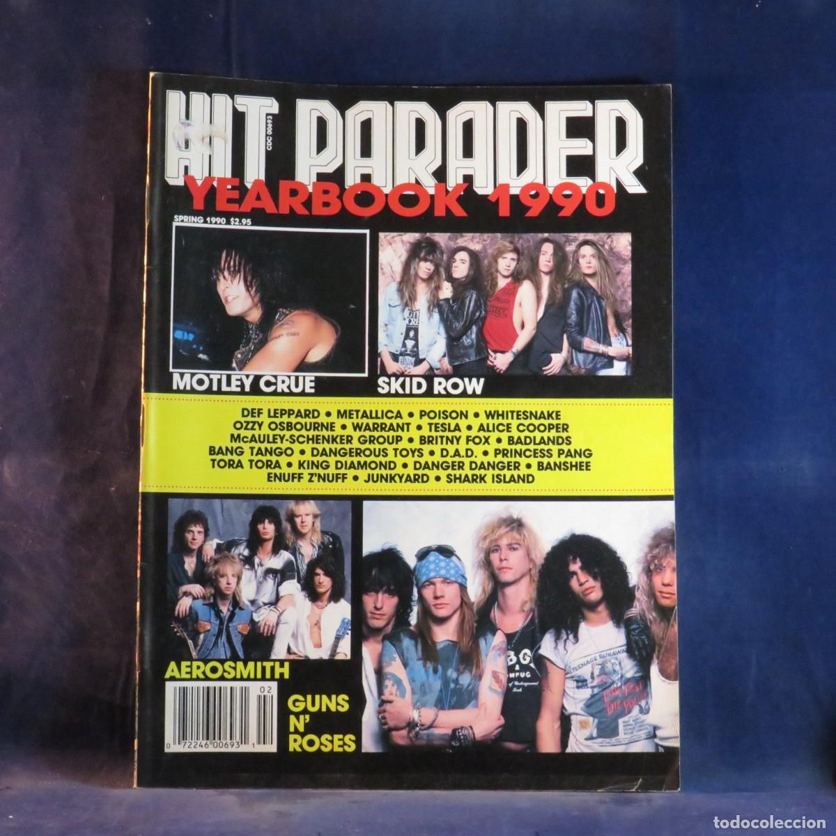 Coleccionismo de Revistas y Peri&oacute;dicos: HIT PARADER, YEARBOOK 1990 (SPRING 1990) - REVISTA