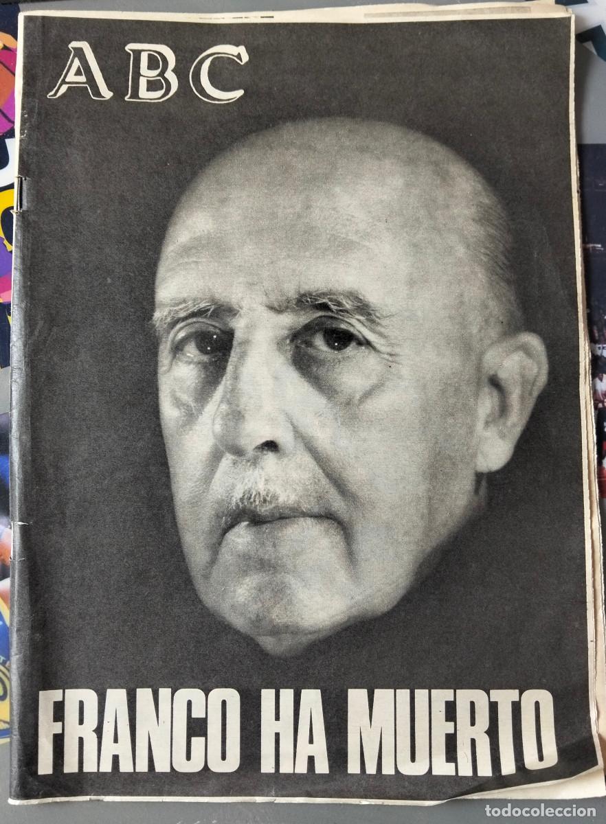 Sammeln von Zeitschriften und Zeitungen: ABC PERIODICO FRANCO HA MUERTO, ORIGINAL ESPECIAL DE EPOCA
