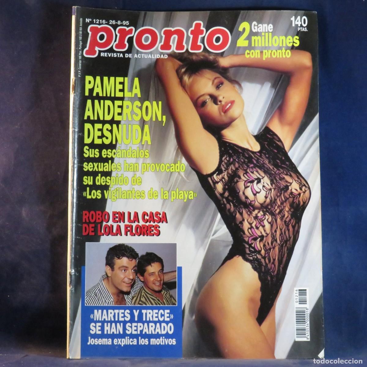 Coleccionismo de Revistas y Peri&oacute;dicos: PRONTO (N&ordm; 1216 - 16-8-95) - REVISTA