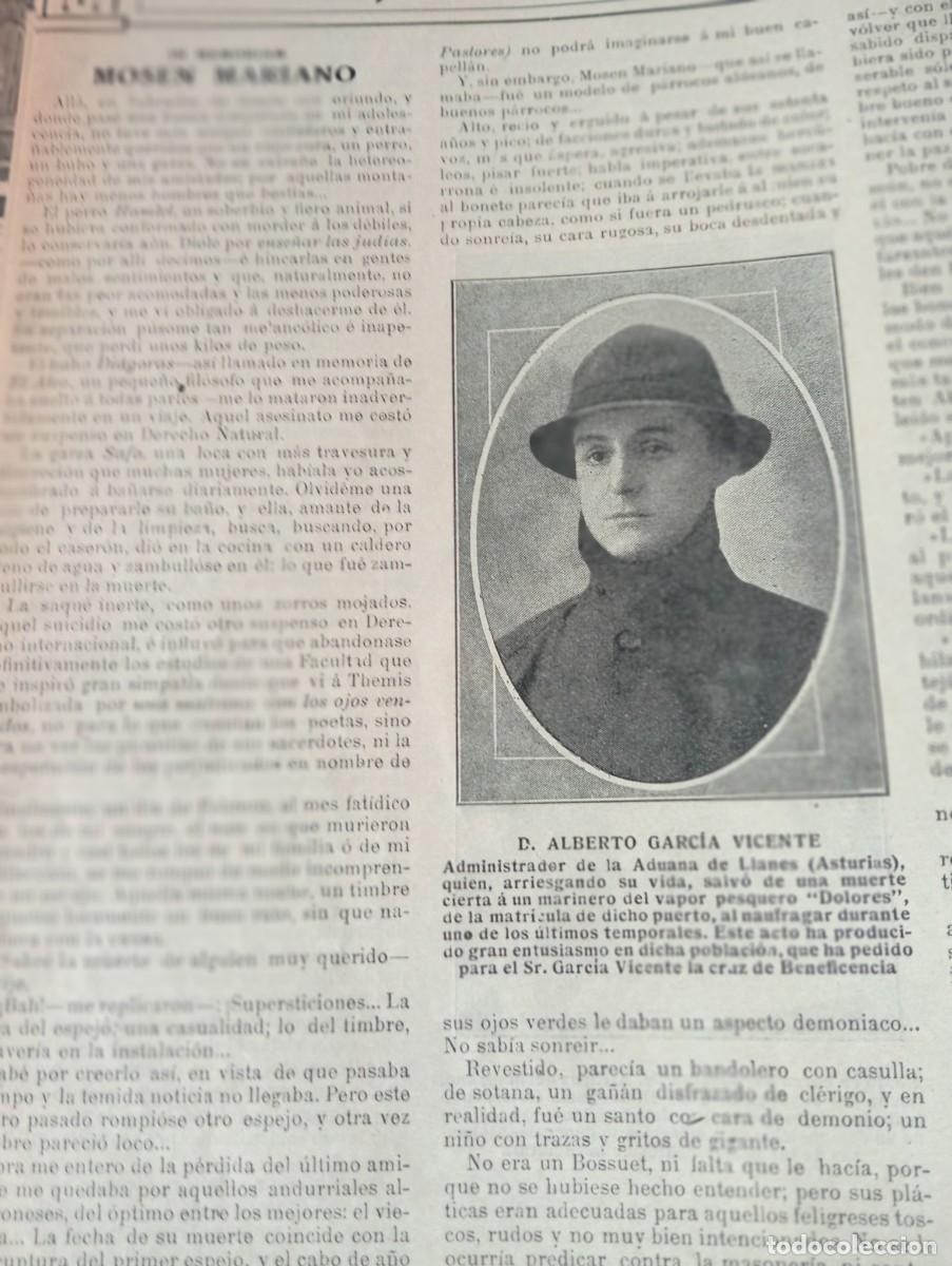 Coleccionismo de Revistas y Peri&oacute;dicos: REVISTA ENTERA A&Ntilde;O 1914 ADUANA DE LLANES RIO BEMBEZAR ENRIC BORRAS A BADALONA
