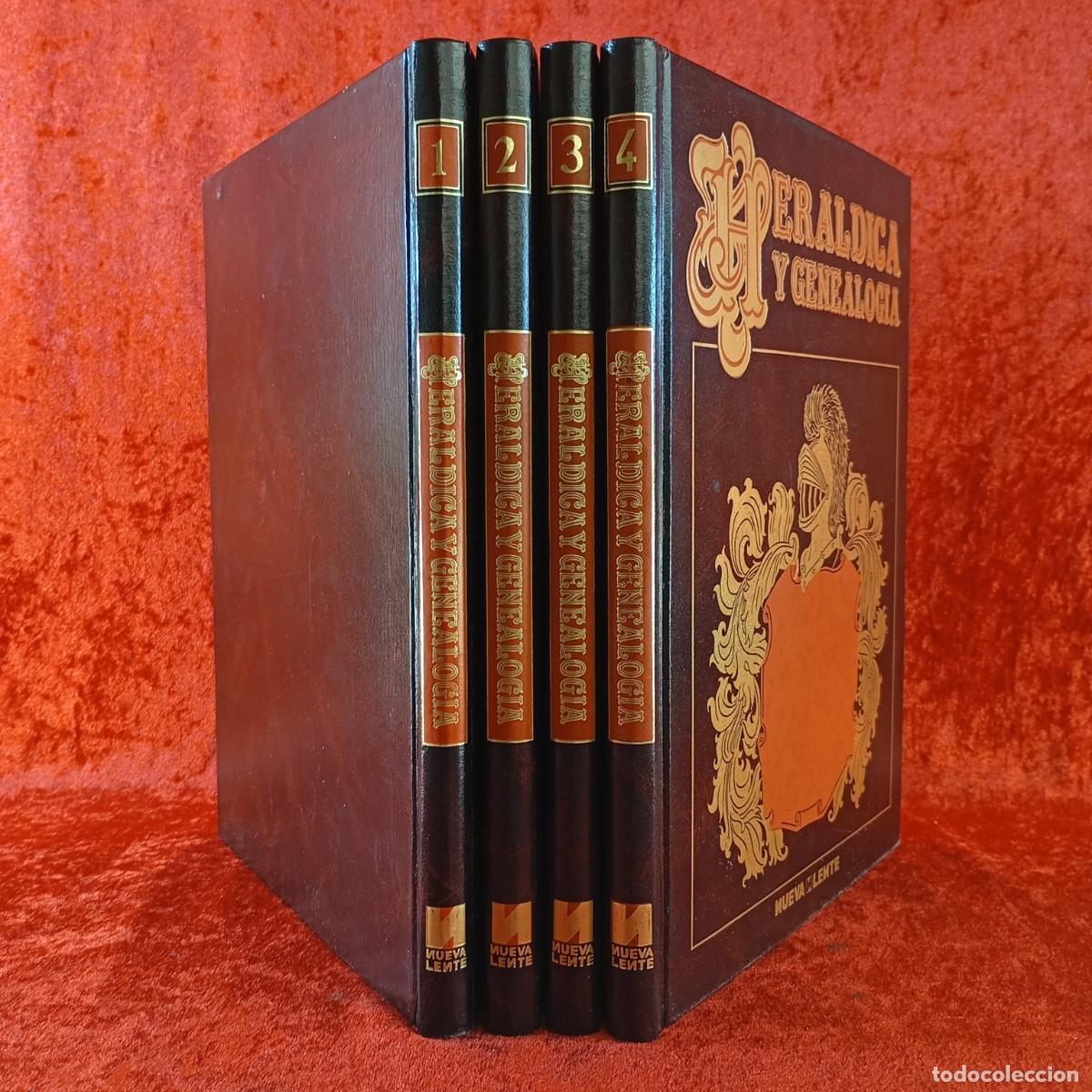 Coleccionismo de Revistas y Peri&oacute;dicos: HERALDICA Y GENEALOGIA - NUEVA LENTE - LOTE 4 TOMOS - 1, 2, 3 Y 4 / 1501