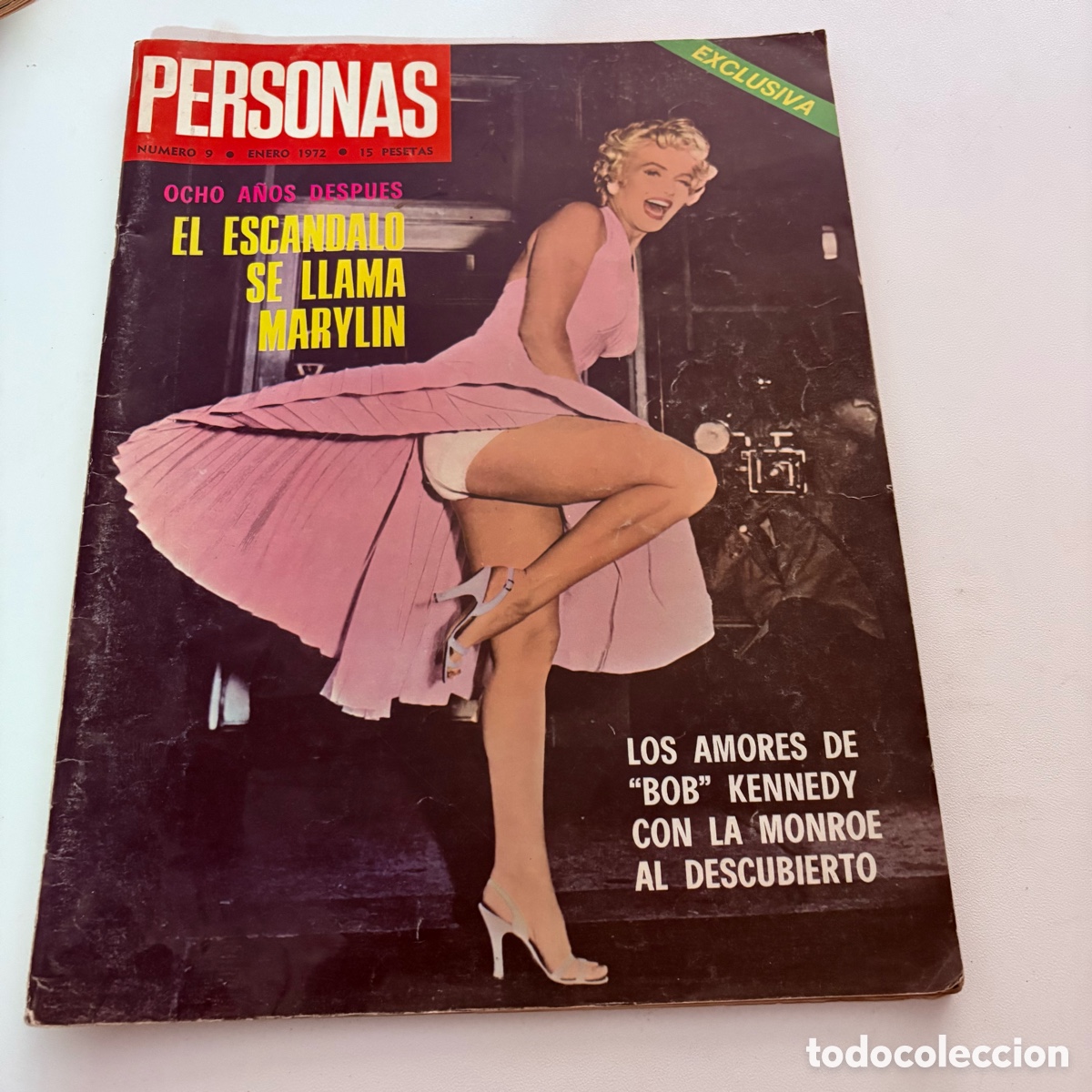 Coleccionismo de Revistas y Peri&oacute;dicos: revista personas numero 9 de 1972 marylin monroe