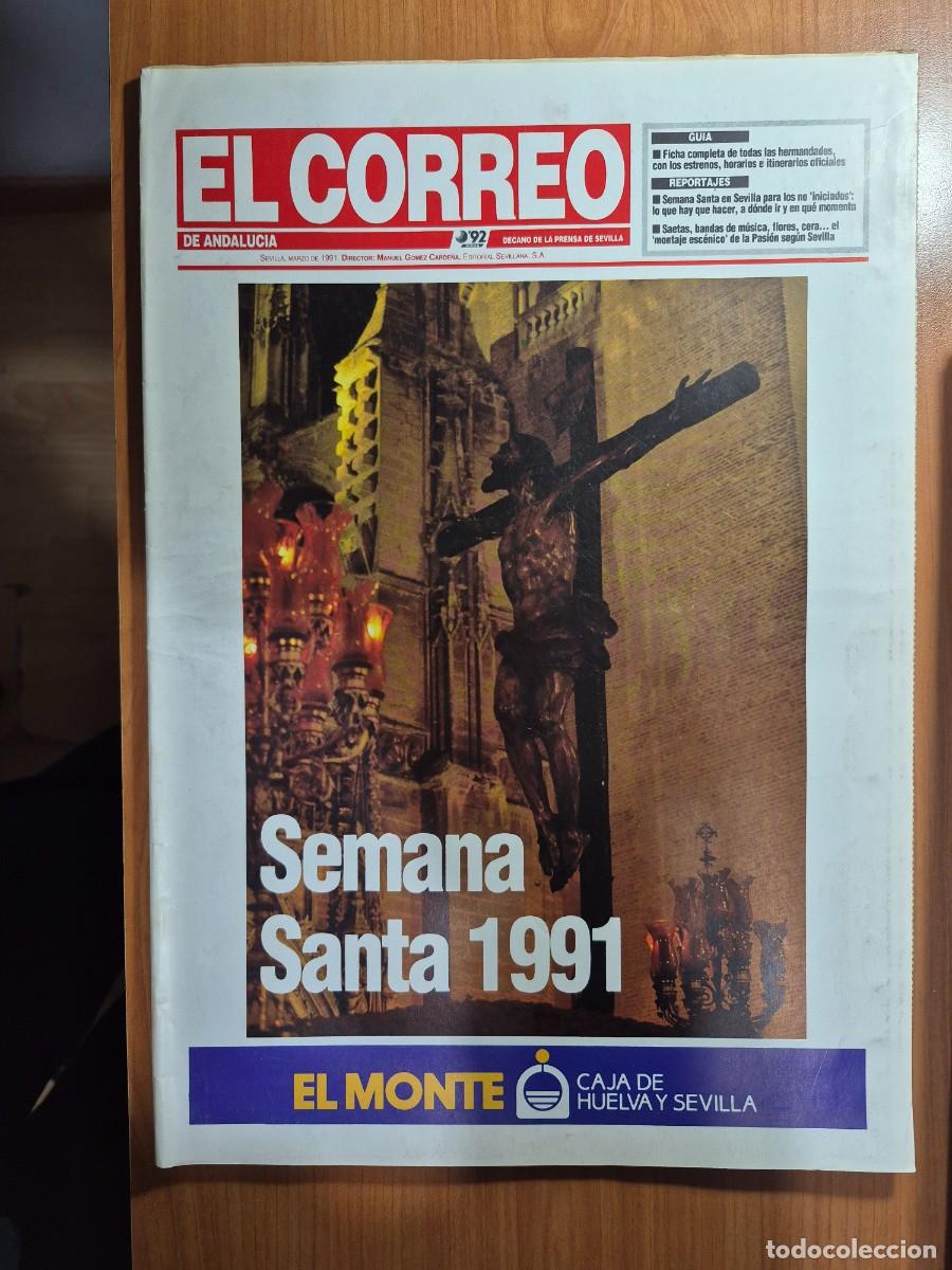 Coleccionismo de Revistas y Peri&oacute;dicos: El Correo de Andaluc&iacute;a, especial Semana Santa Sevilla 1991
