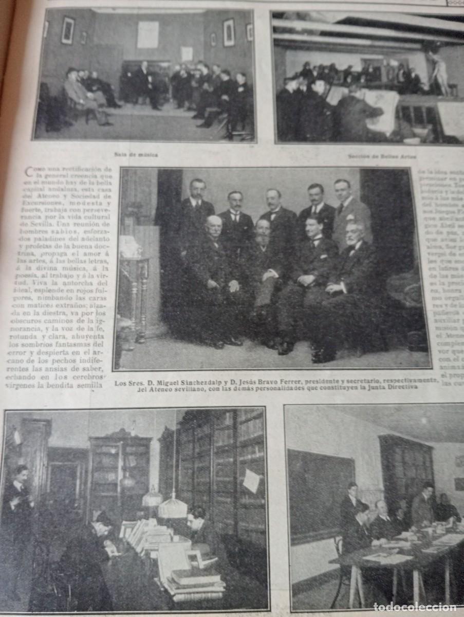 Collection Magazines and Newspapers: REVISTA ENTERA A&Ntilde;O 1914 ATENEO DE SEVILLA CABALLEROS DE CALATRAVA CENTENARIO DEL GRECO EN TOLEDO