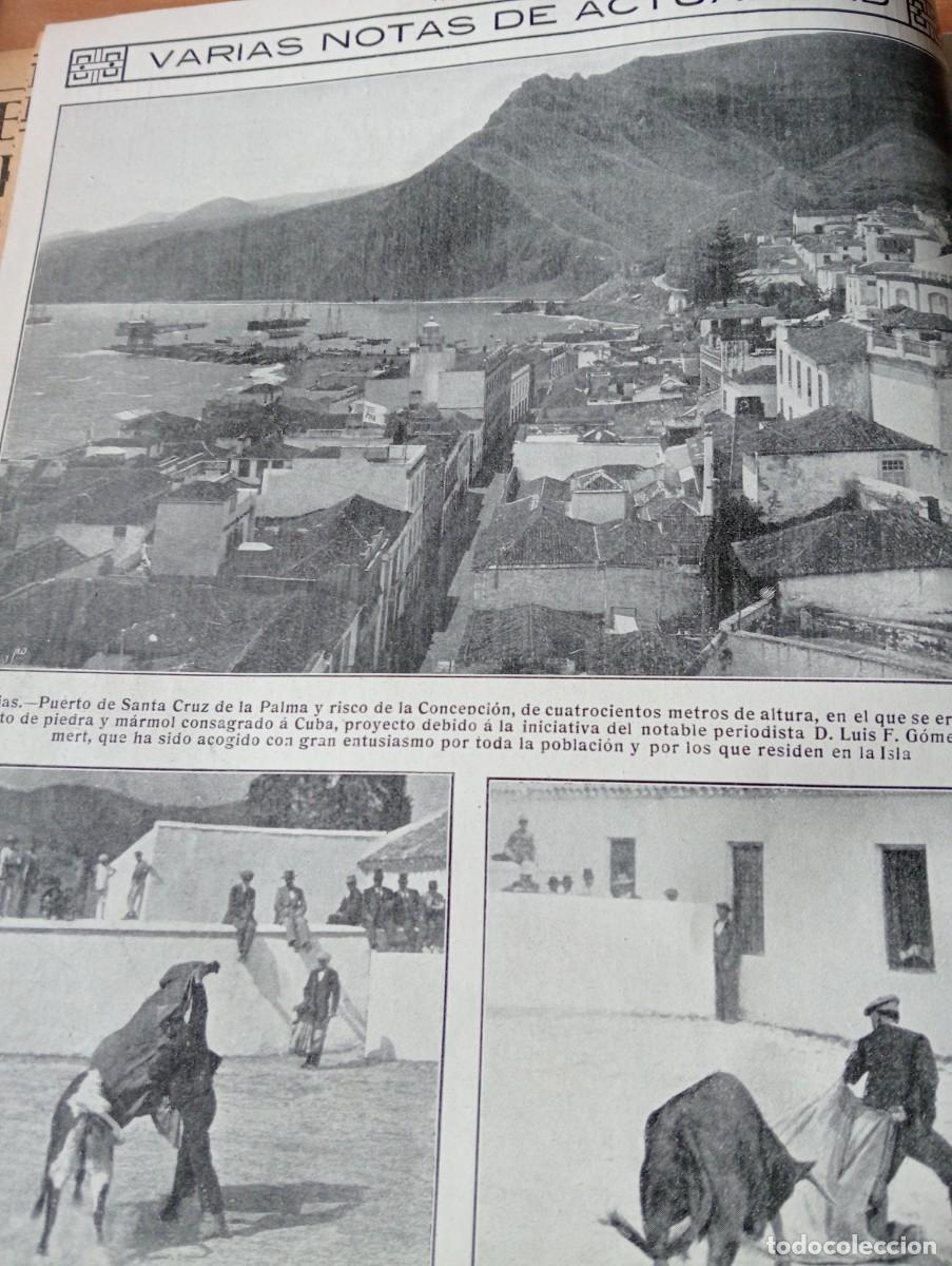 Coleccionismo de Revistas y Peri&oacute;dicos: REVISTA ENTERA A&Ntilde;O 1914 PUERTO DE SANTA CRUZ DE LA PALMA CANARIAS FIESTA MOROS Y CRISTIANOS ALCOY