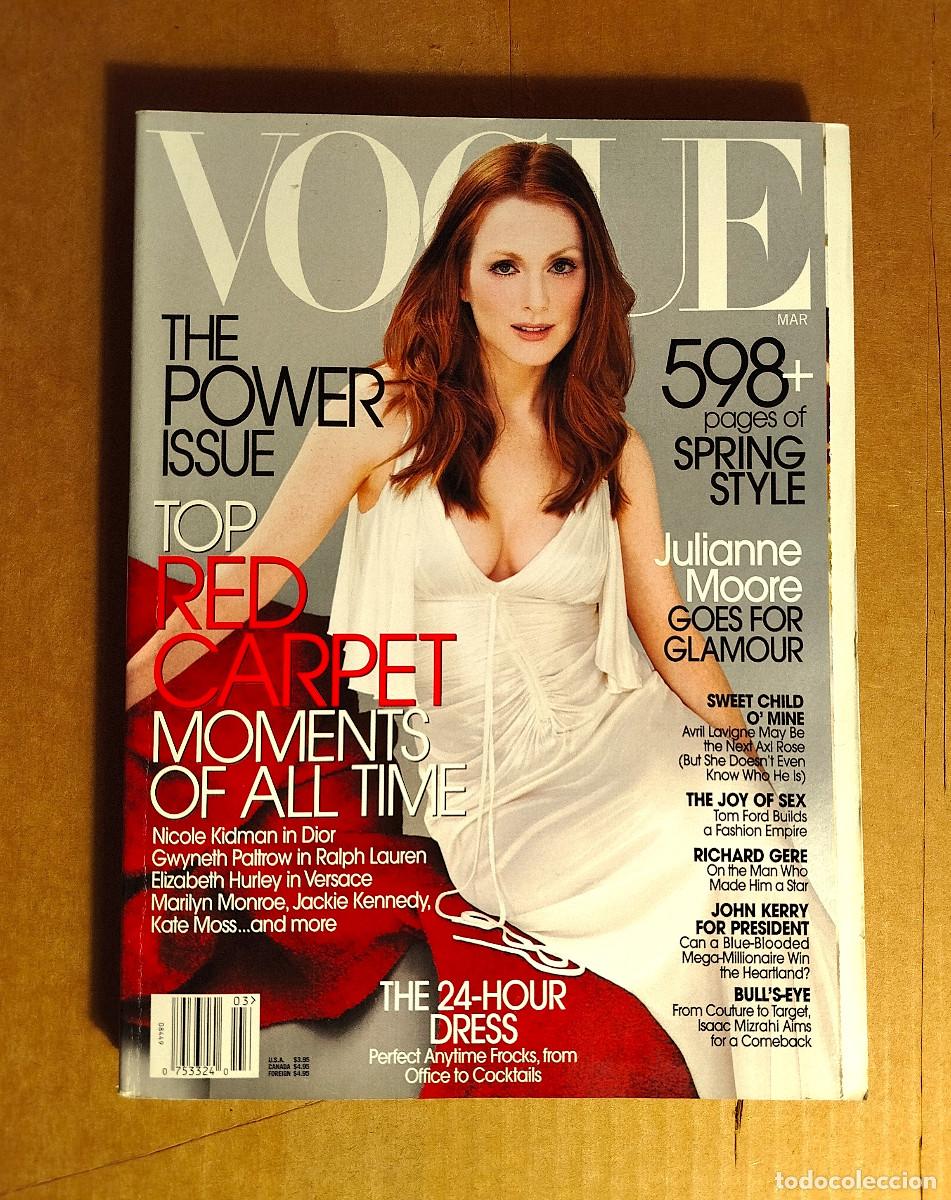 Coleccionismo de Revistas y Peri&oacute;dicos: VOGUE US MARCH 2003 - JULIANNE MOORE - RICHARD GERE - NICOLE KIDMAN - 598 p.