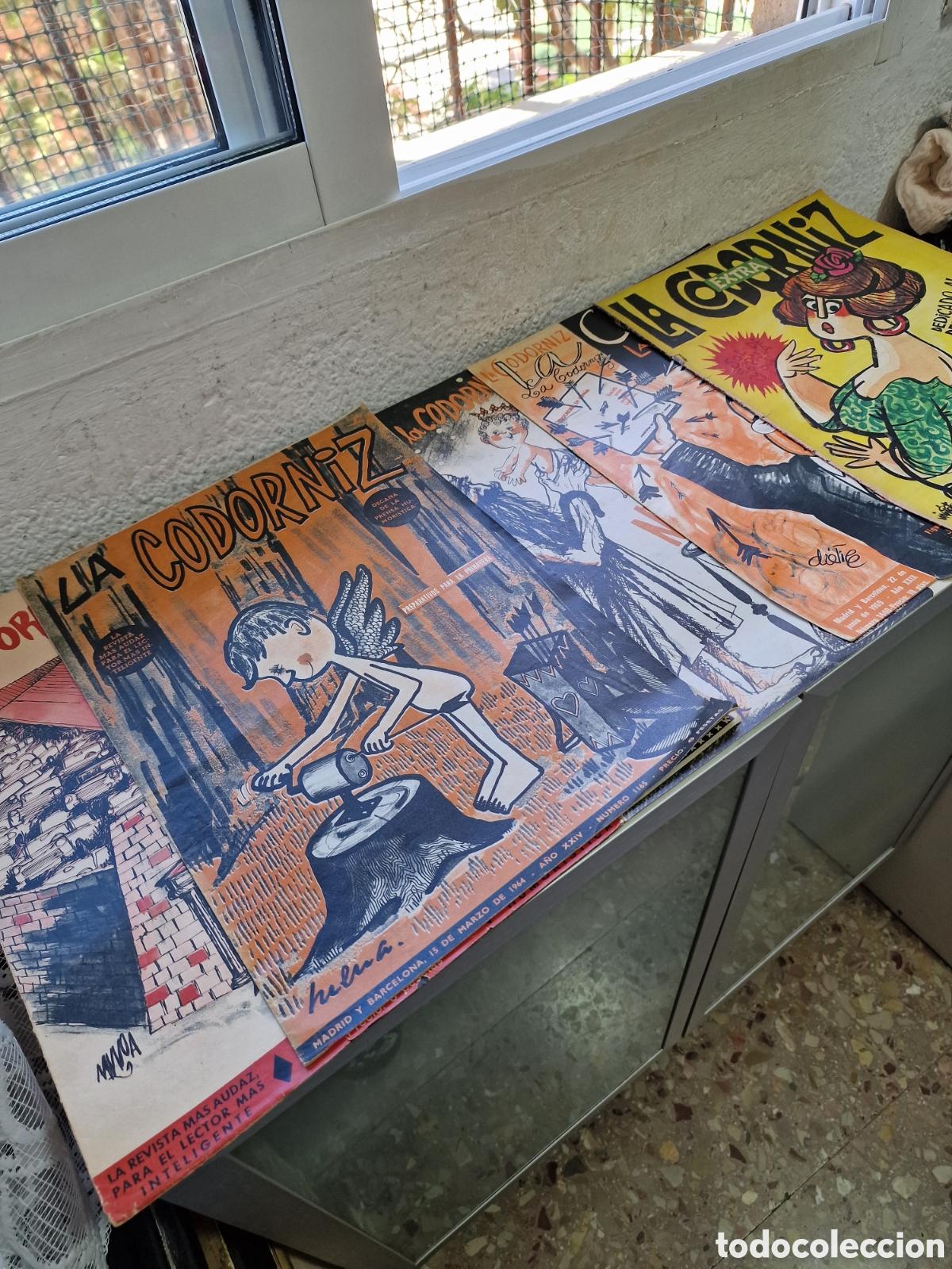 Coleccionismo de Revistas y Peri&oacute;dicos: Lote Revistas Hist&oacute;ricas LA CODORNIZ (1964-1970) - &iexcl;Con Especial MINGOTE!