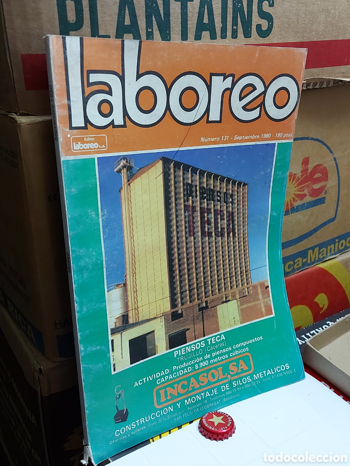 Coleccionismo de Revistas y Peri&oacute;dicos: REVISTA LABOREO a&ntilde;o 1980