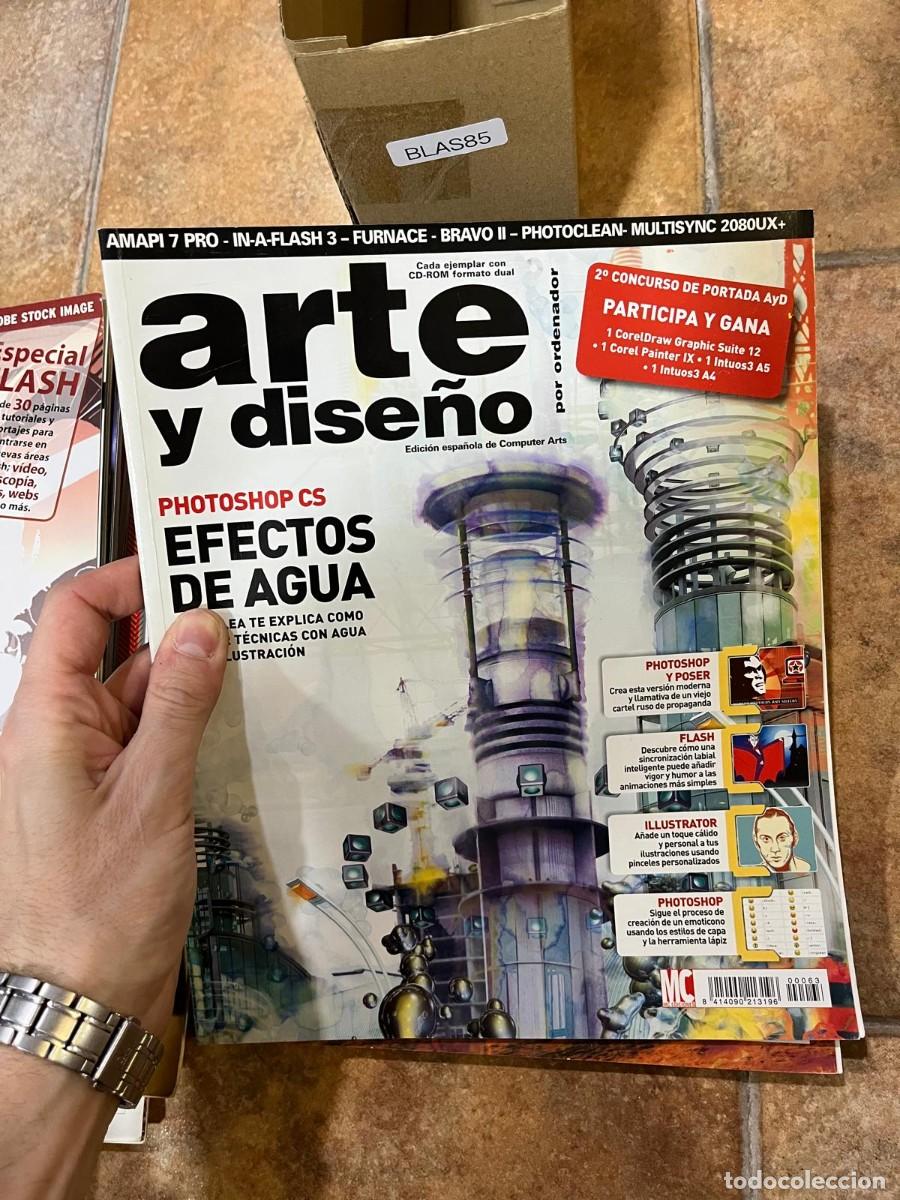 Collectionnisme de Revues et Journaux: BLAS85 Revista Arte y Dise&ntilde;o n&ordm; 63 &ndash; Photoshop CS: Efectos de agua.