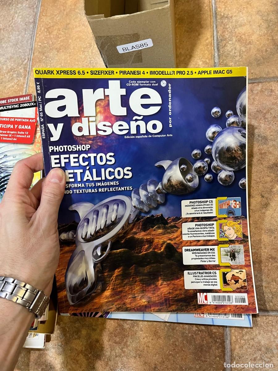 Collectionnisme de Revues et Journaux: BLAS85 Revista Arte y Dise&ntilde;o n&ordm; 65 &ndash; Photoshop: Efectos met&aacute;licos.