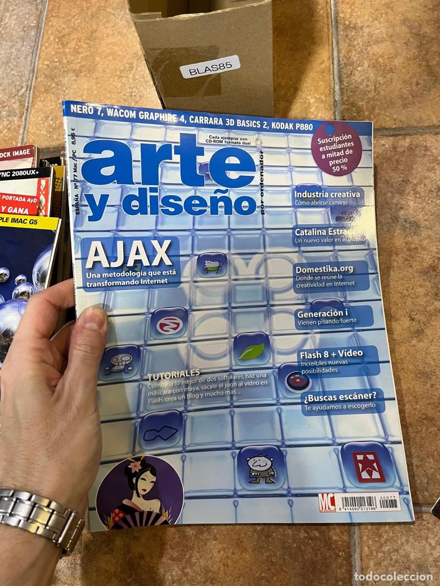 Collectionnisme de Revues et Journaux: BLAS85 Revista Arte y Dise&ntilde;o n&ordm; 77 &ndash; AJAX y creatividad digital.