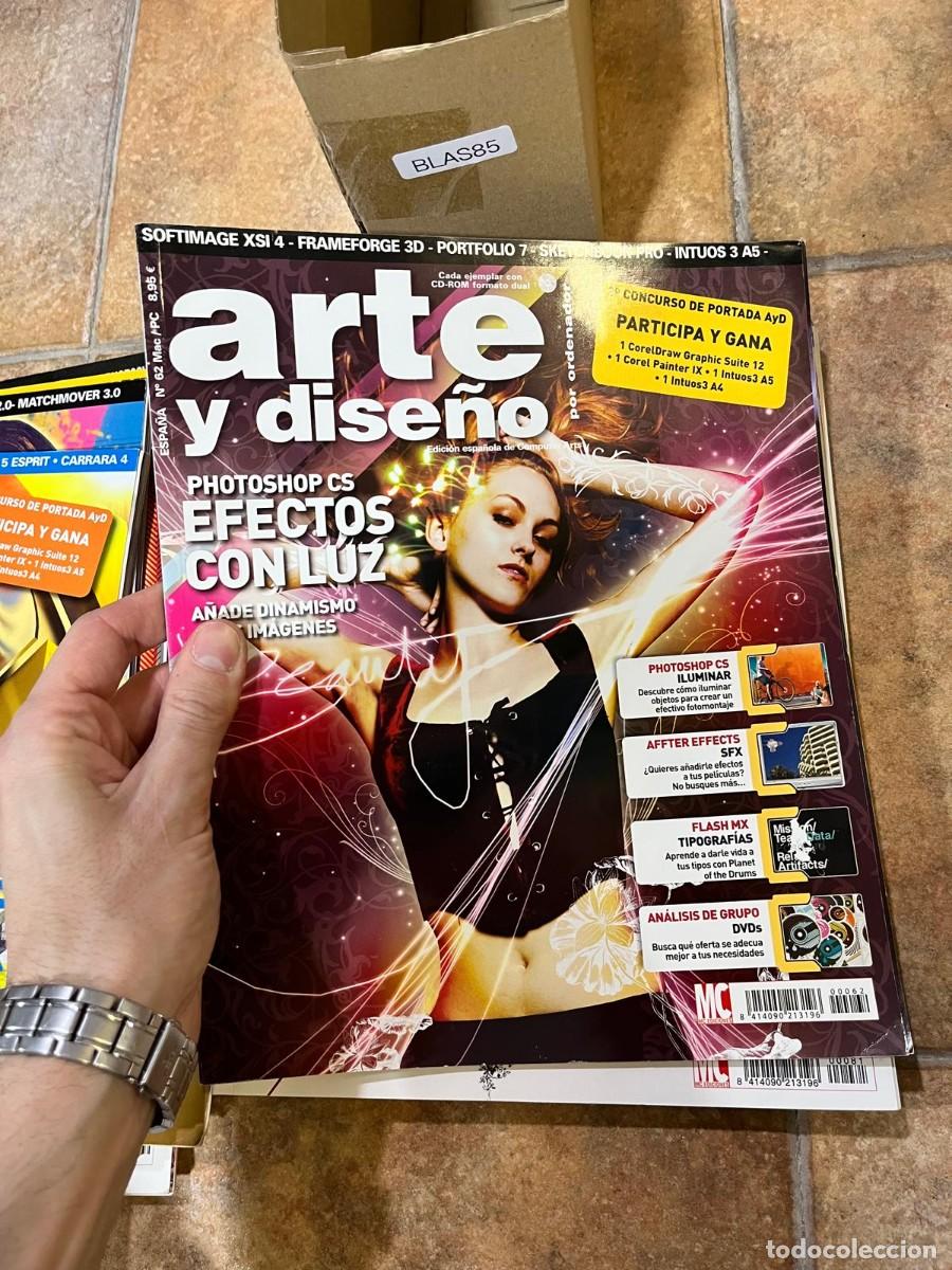 Coleccionismo de Revistas y Peri&oacute;dicos: BLAS85A Revista Arte y Dise&ntilde;o n&ordm; 62 &ndash; Photoshop CS: Efectos con luz.