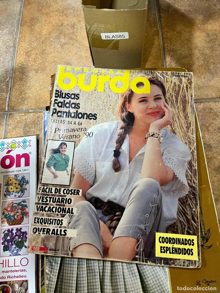 Coleccionismo de Revistas y Peri&oacute;dicos: BLAS85 Revista Especial Burda Primavera-Verano 1990 &ndash; Blusas, faldas y pantalones.