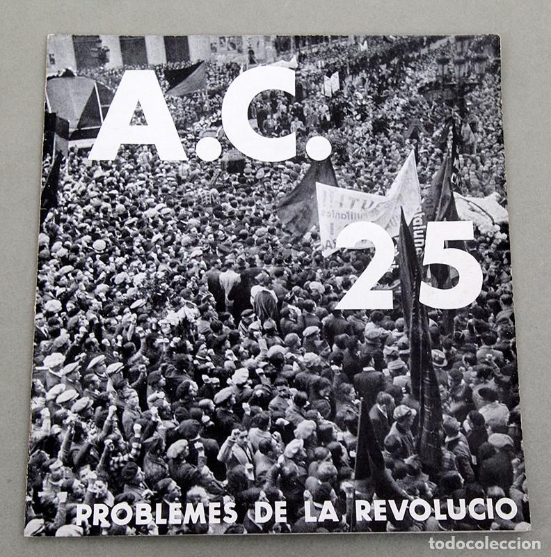 Coleccionismo de Revistas y Peri&oacute;dicos: AC - REVISTA N&ordm; 25 - GATEPAC - 1937 - DOCUMENTOS DE ACTIVIDAD CONTEMPORANEA