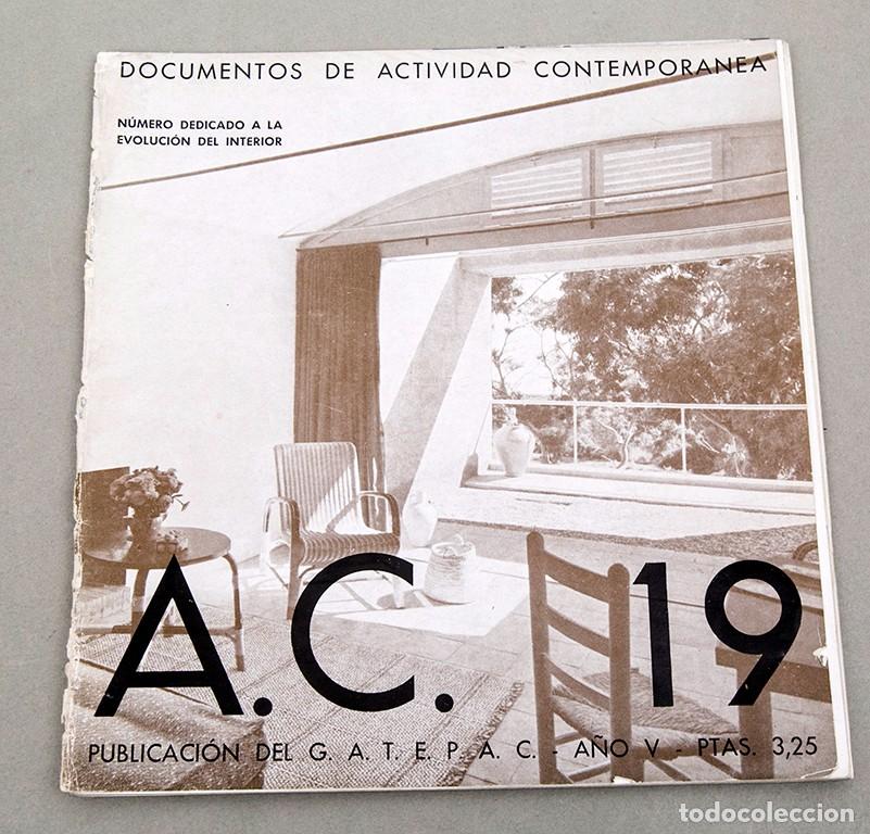 Coleccionismo de Revistas y Peri&oacute;dicos: AC - REVISTA N&ordm; 19 - GATEPAC - 1935 - DOCUMENTOS DE ACTIVIDAD CONTEMPORANEA