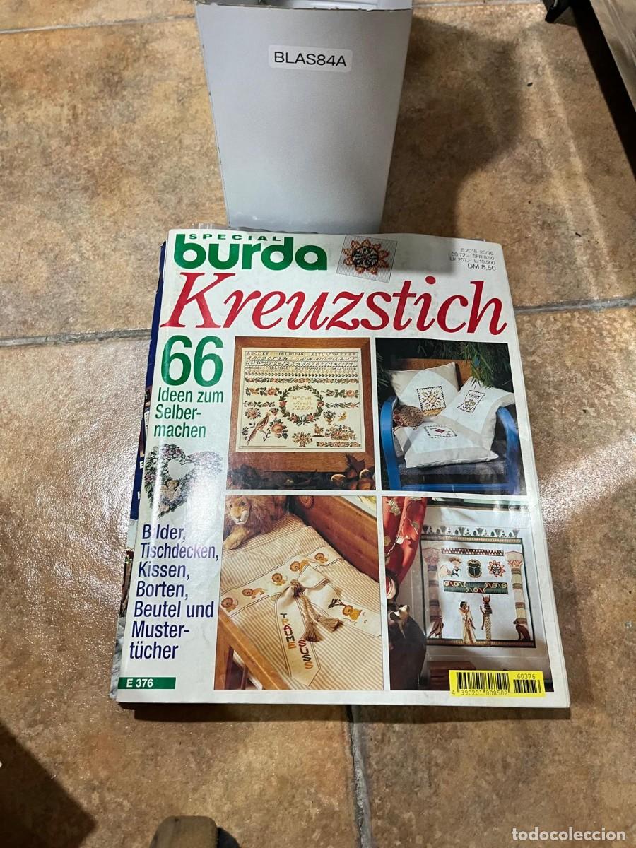 Coleccionismo de Revistas y Peri&oacute;dicos: BLAS84A &ndash; Special Burda Kreuzstich, n&ordm; E376. Revista alemana de punto de cruz.