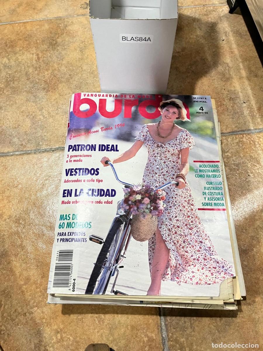 Coleccionismo de Revistas y Peri&oacute;dicos: BLAS84A &ndash; Burda. Vanguardia de la Moda, n&ordm; 4, abril 1994. Revista de moda y costura.