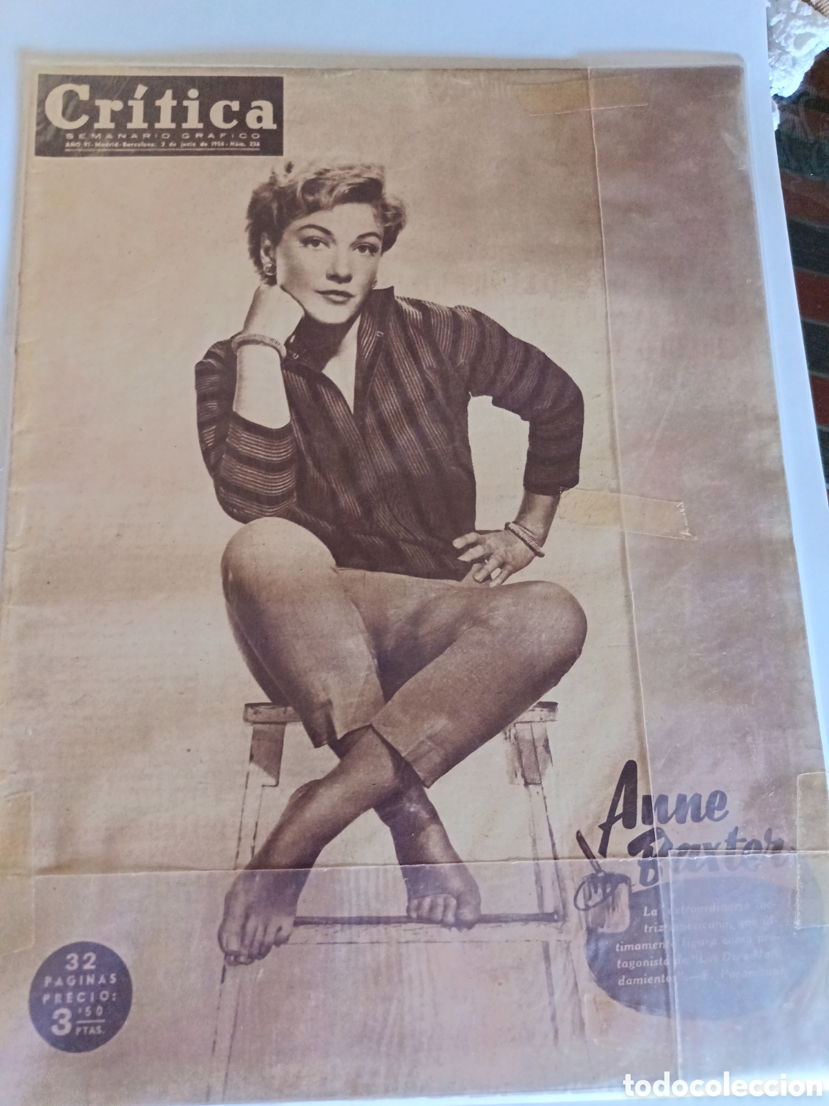 Coleccionismo de Revistas y Peri&oacute;dicos: Revista cr&iacute;tica 1956