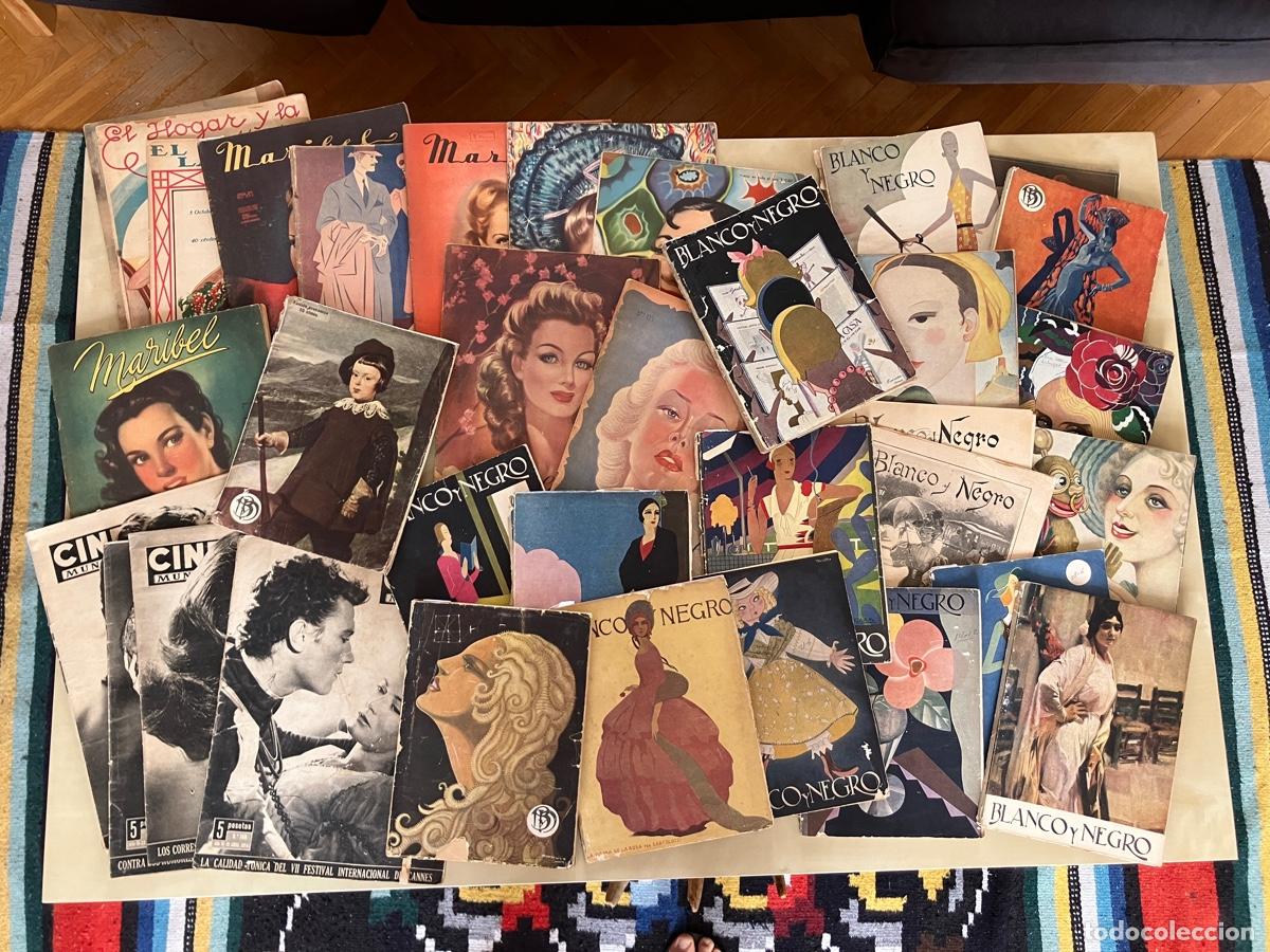 Coleccionismo de Revistas y Peri&oacute;dicos: LOTE REVISTAS A&Ntilde;OS 50