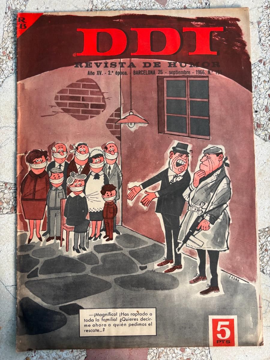 Collection Magazines and Newspapers: DDT. REVISTA DE HUMOR A&Ntilde;O XV 2&ordf; &Eacute;POCA. N&ordm; 795. 26/09/1966.