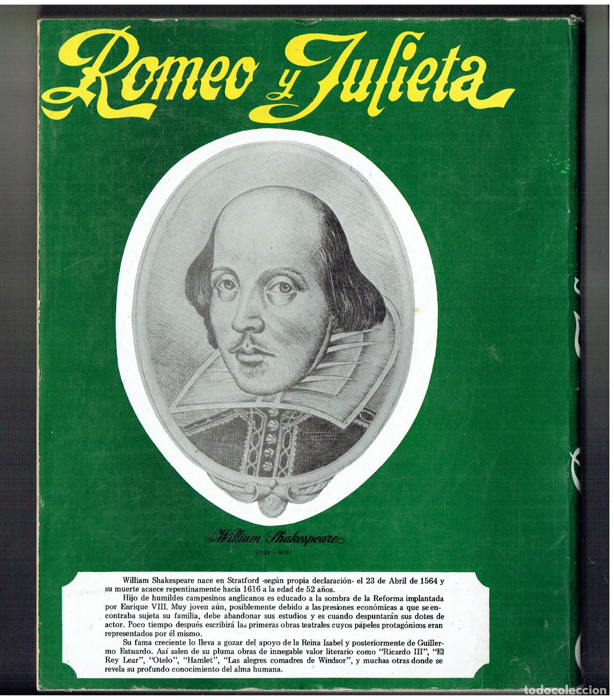 Coleccionismo de Revistas y Peri&oacute;dicos: FOTONOVELAS. ROMEO Y JULIETA. W. SHAKESPEARE. 14 FASC. ENCUADERNADOS EN UN TOMO.(ST/PR)