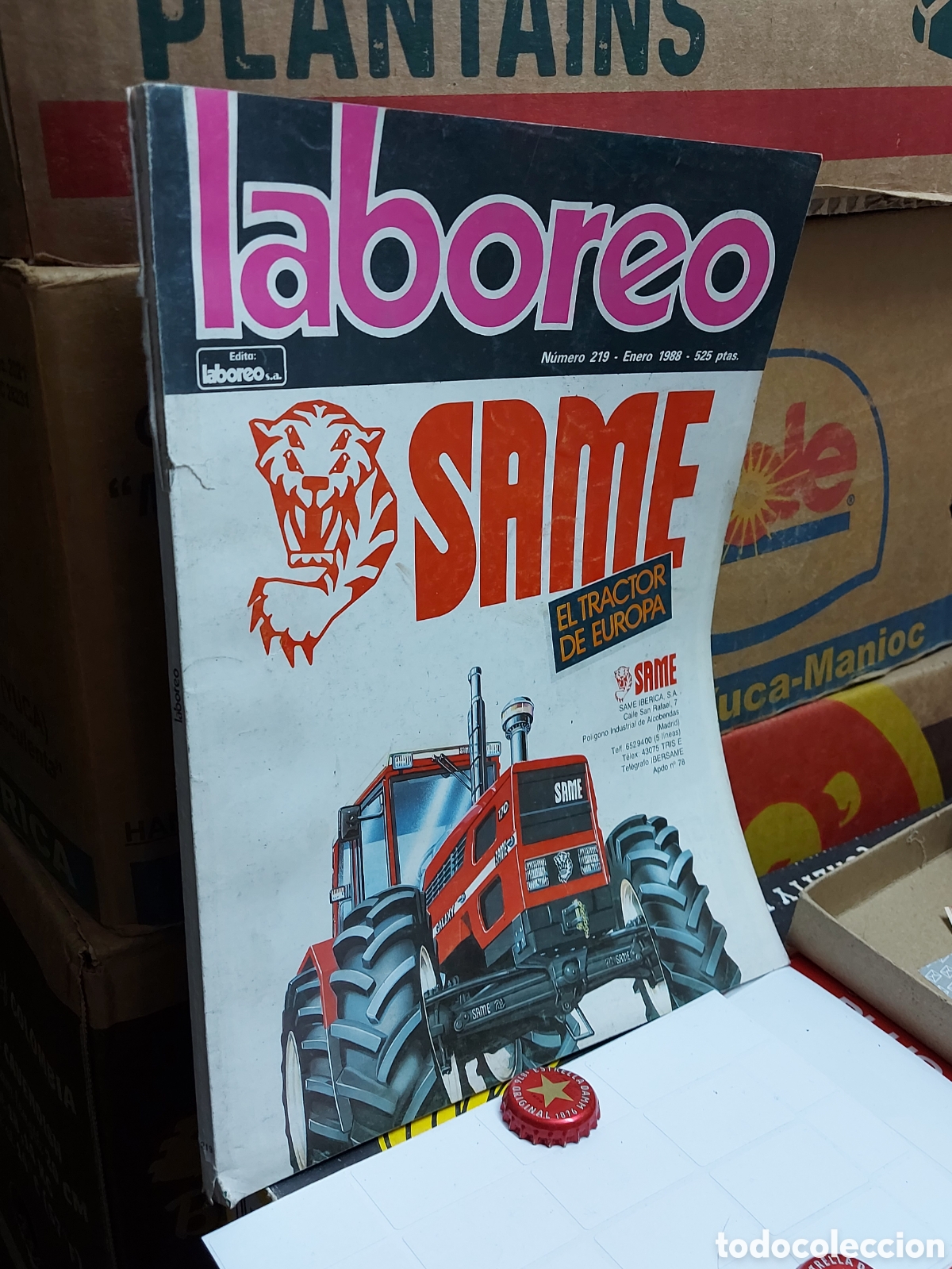 Coleccionismo de Revistas y Peri&oacute;dicos: REVISTA LABOREO a&ntilde;o 1988