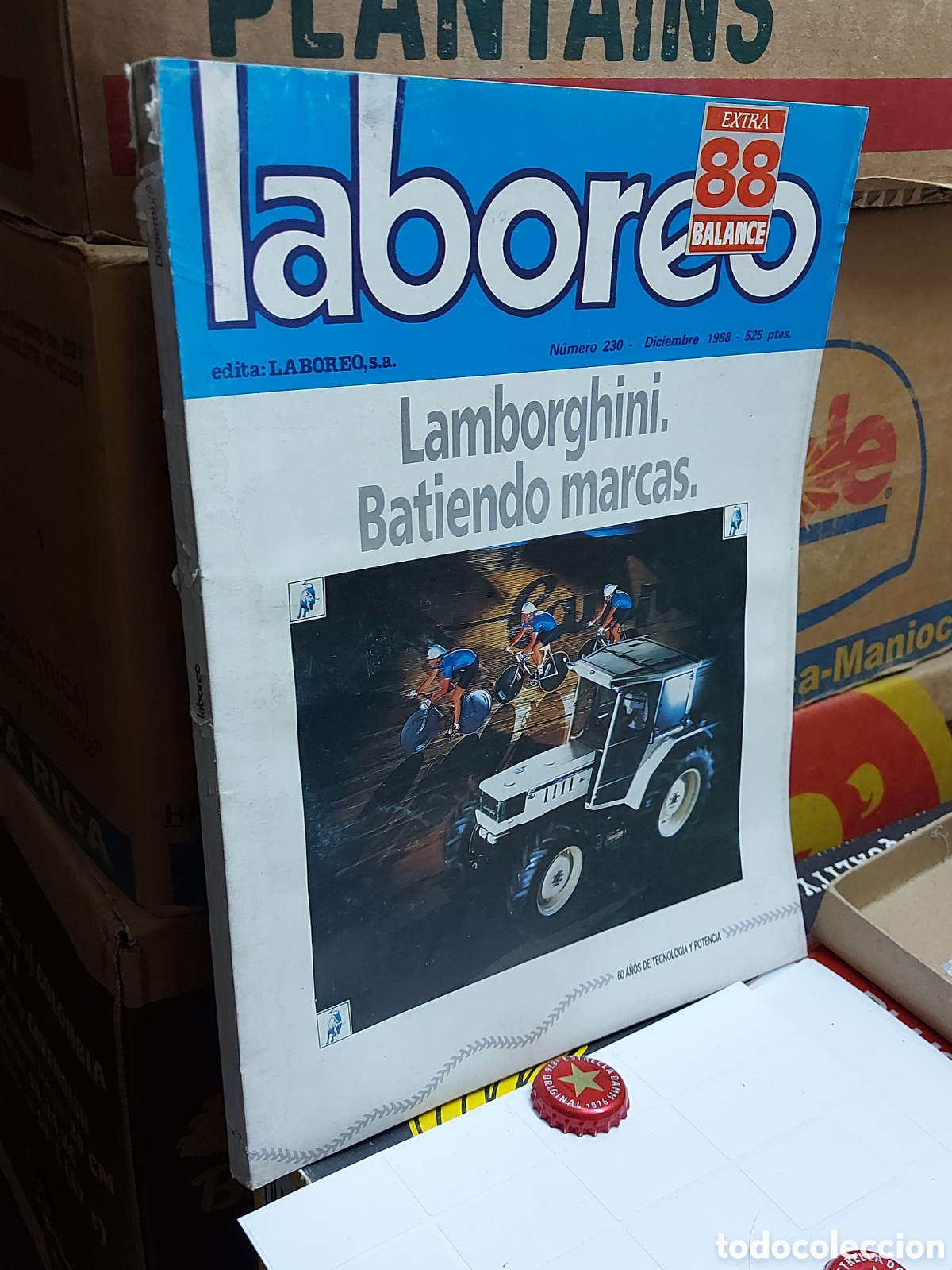 Coleccionismo de Revistas y Peri&oacute;dicos: REVISTA LABOREO a&ntilde;o 1988