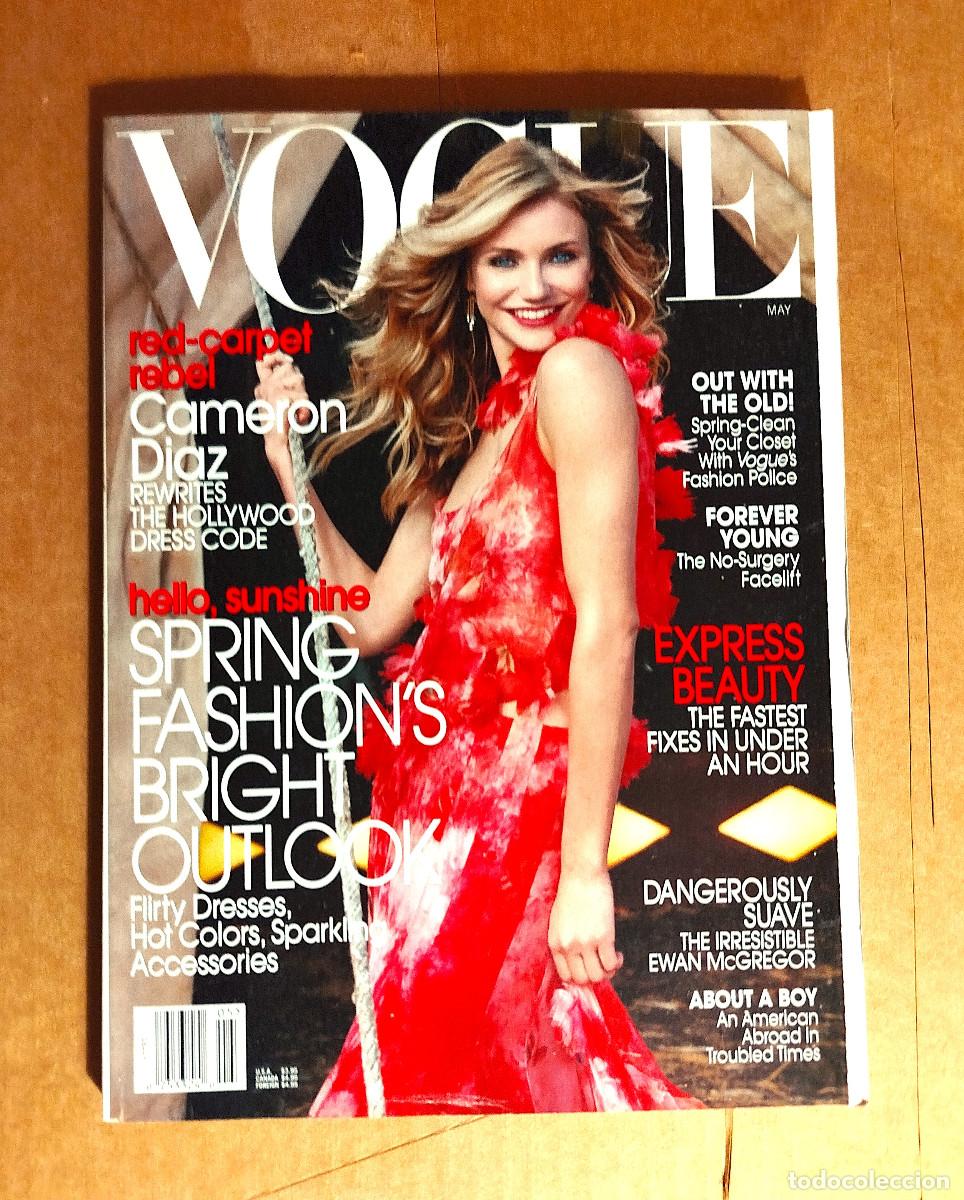 Coleccionismo de Revistas y Peri&oacute;dicos: VOGUE US MAY 2003 - CAMERON DIAZ - ANNIE LEIBOVITZ - EWAN McGREGOR - 286 p.