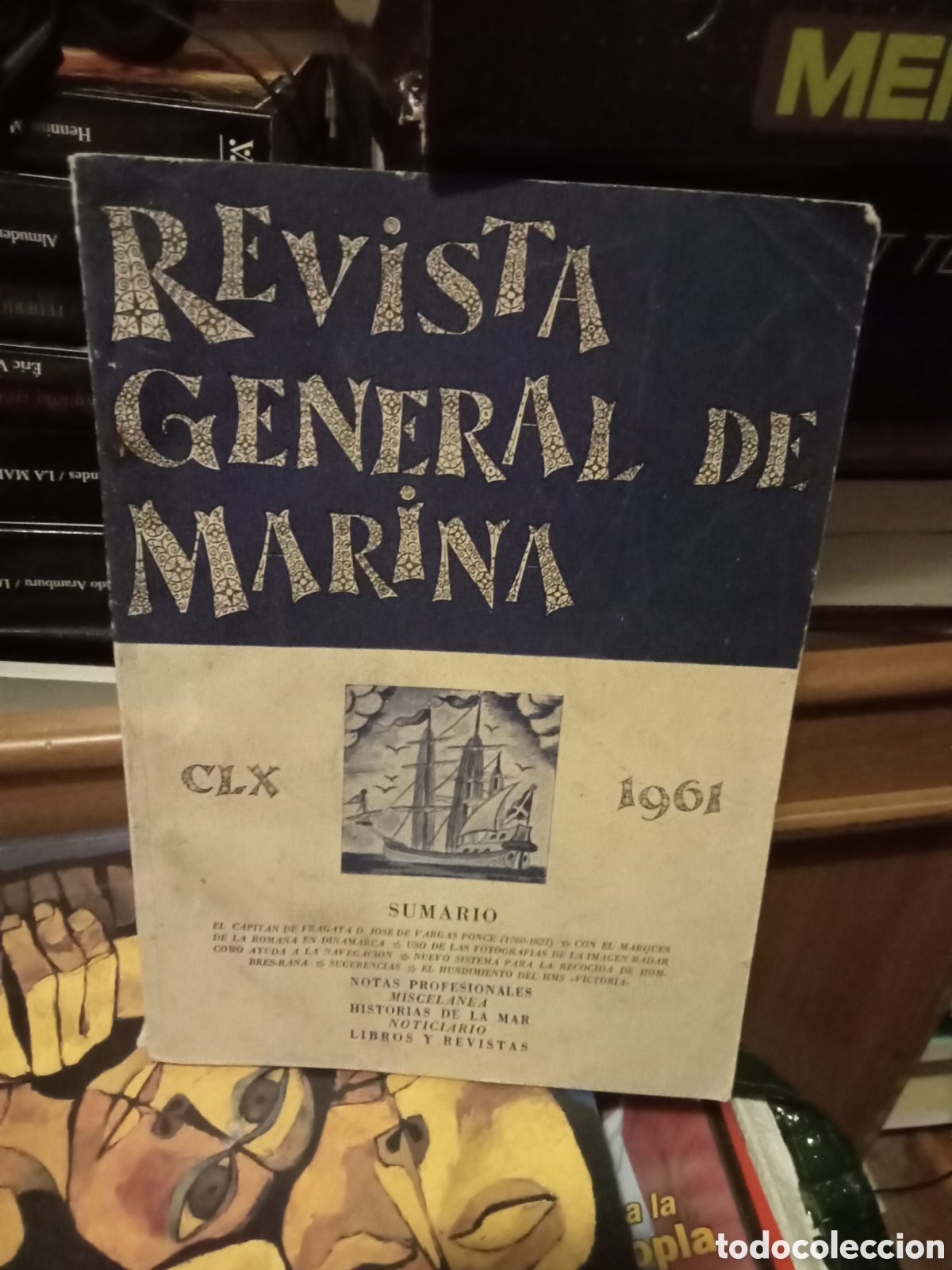 Coleccionismo de Revistas y Peri&oacute;dicos: Revista general de marina. CLX 1961