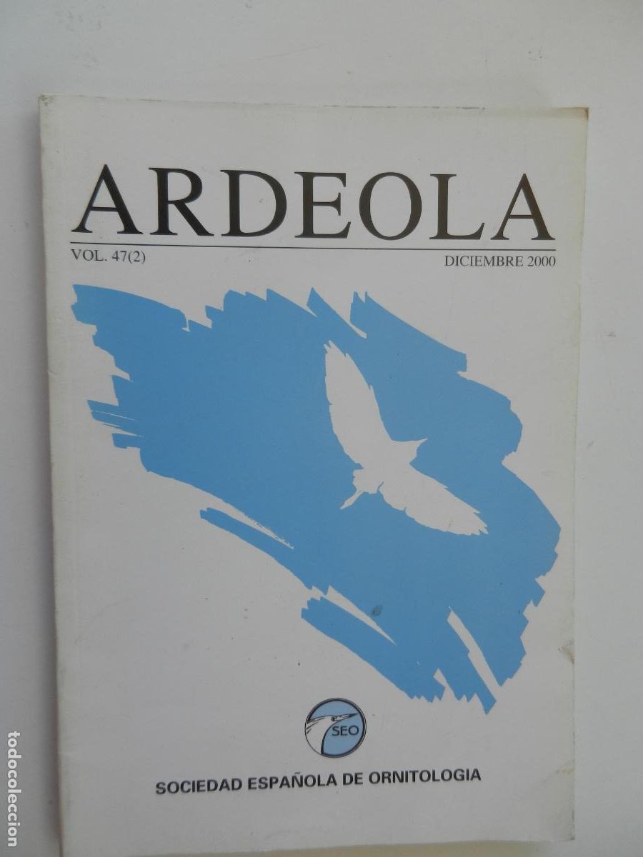 Coleccionismo de Revistas y Peri&oacute;dicos: REVISTA ARDEOLA- VOL 47-2 - DICIEMBRE 2000 - VER INDICE