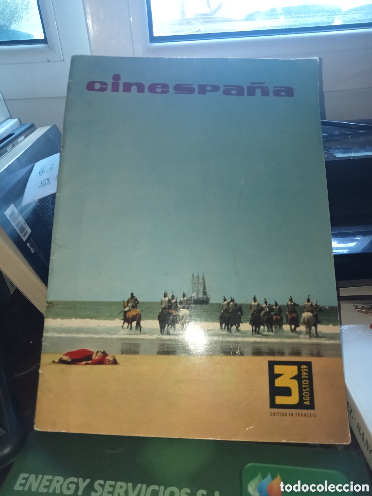 Coleccionismo de Revistas y Peri&oacute;dicos: Cinespa&ntilde;a 3 1959 ejemplar en franc&eacute;s.