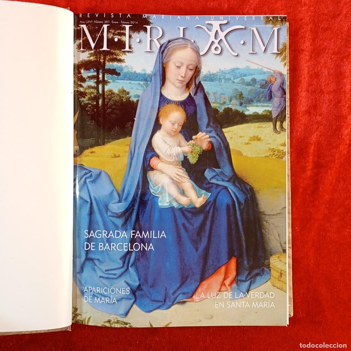 Collezionismo di Riviste e Giornali: MIRIAM - REVISTA MARIANA UNIVERSAL - 2014 A 2015 - N&ordm; 387 A 396 / 58