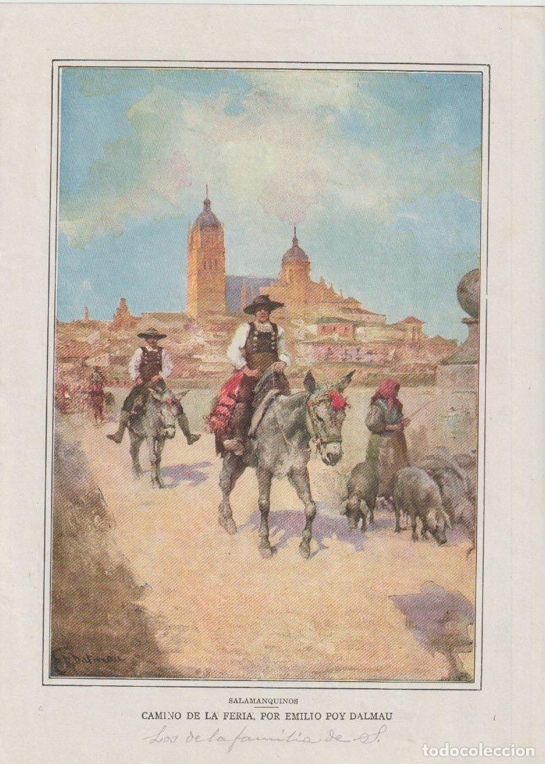 Coleccionismo de Revistas y Peri&oacute;dicos: Salamanquinos. Camino de la feria / Emilio Poy Dalmau -1912