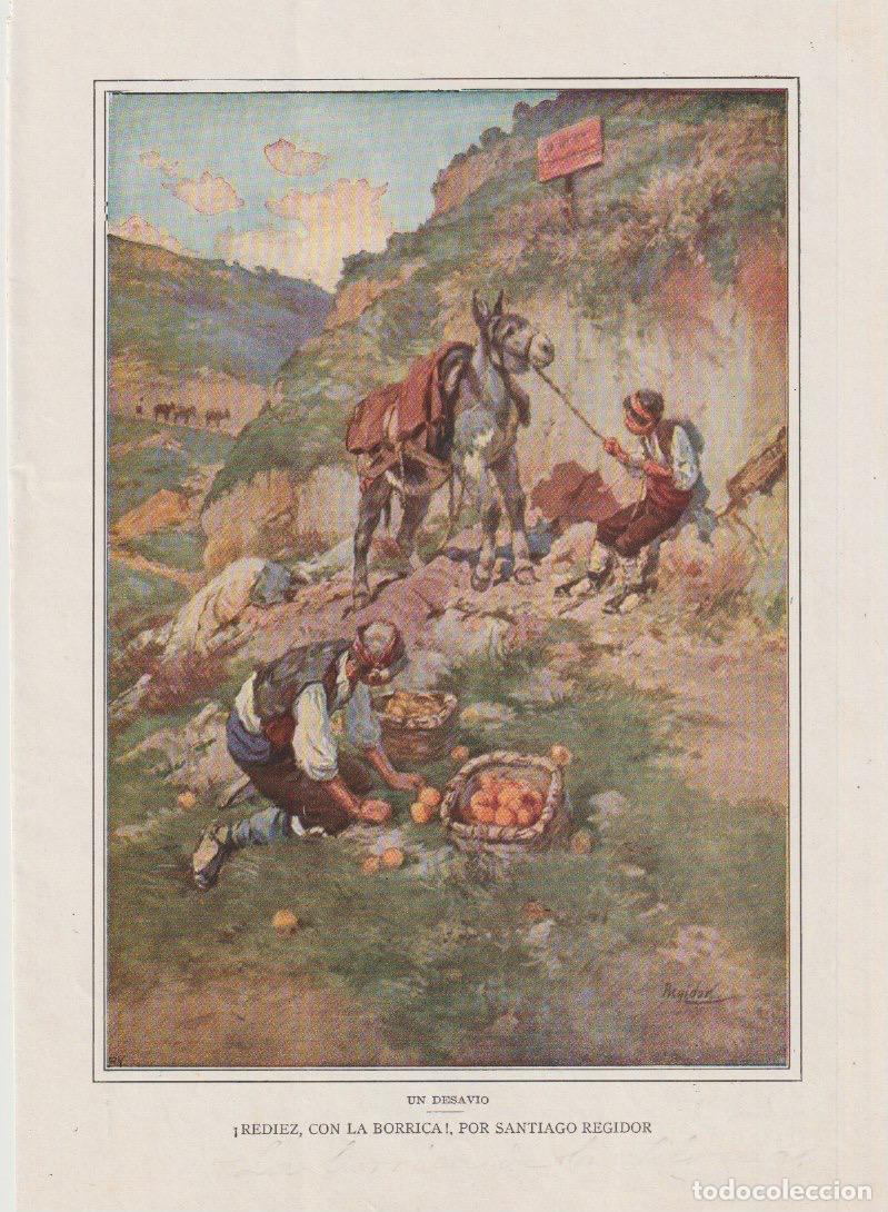 Collection Magazines and Newspapers: Un desafio: &iexcl;Rediez con la borrica! / Santiago Regidor - 1912