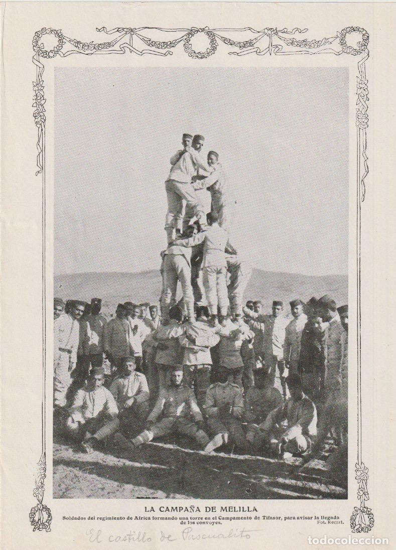 Coleccionismo de Revistas y Peri&oacute;dicos: La campa&ntilde;a de Melilla, campamento de Tifasor - 1912