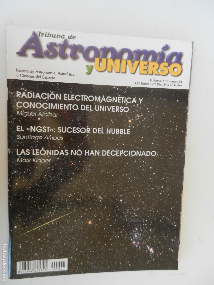 Coleccionismo de Revistas y Peri&oacute;dicos: TRIBUNA DE ASTRONOMIA Y UNIVERSO REVISTA N&ordm; 7 - 01-2000-LAS LEONIDAS NO HAN DECEPCIONA -VER INDICE