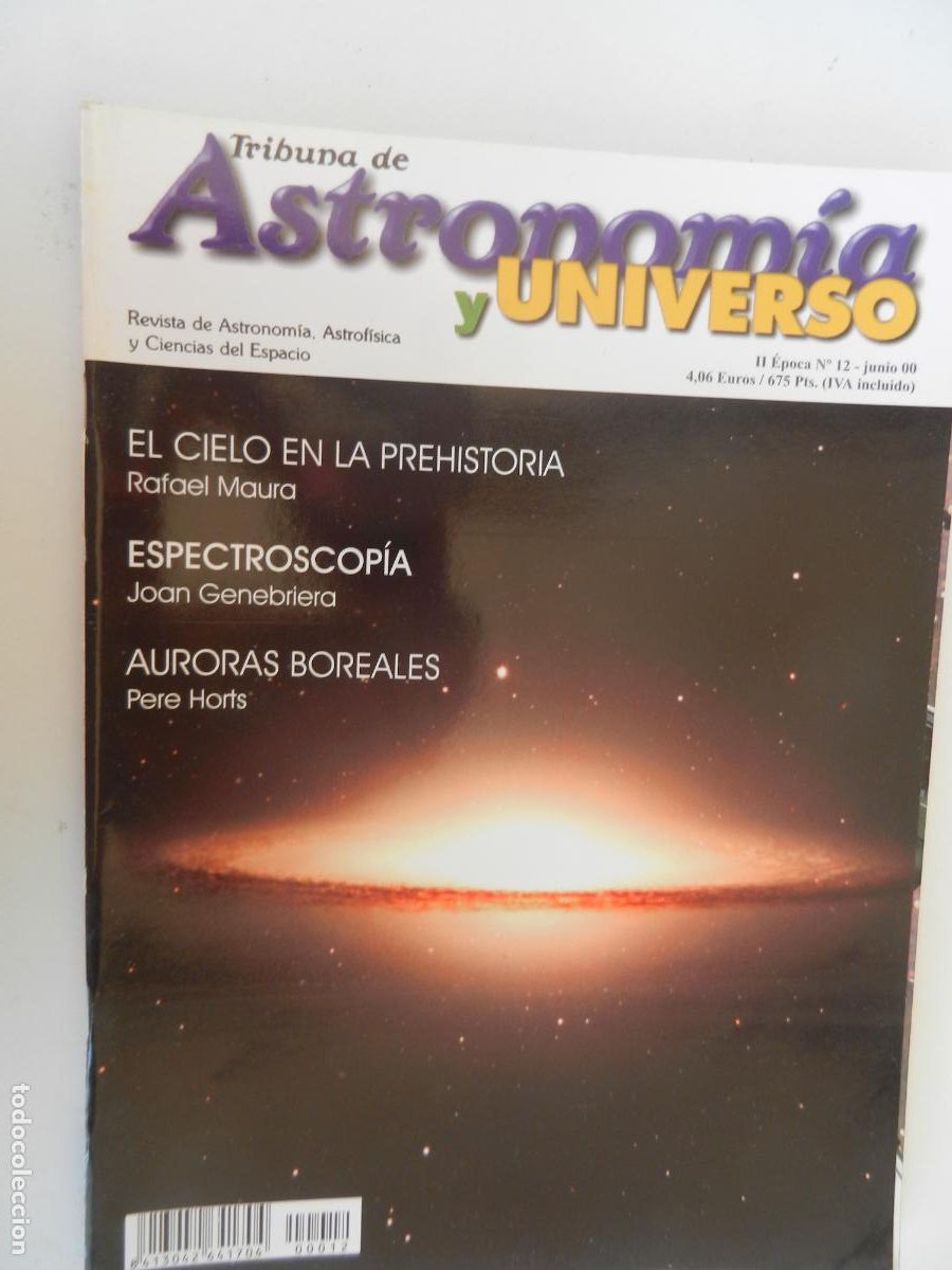 Coleccionismo de Revistas y Peri&oacute;dicos: TRIBUNA DE ASTRONOMIA Y UNIVERSO REVISTA N&ordm; 12- 06-2000-ESPECTROSCOP&Iacute;A -VER INDICE
