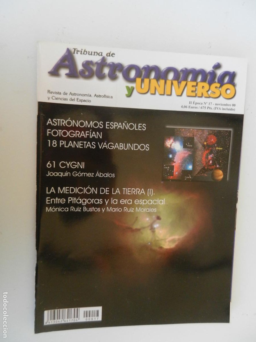 Coleccionismo de Revistas y Peri&oacute;dicos: TRIBUNA DE ASTRONOMIA Y UNIVERSO REVISTA N&ordm; 17- 11-2000-61 CYGNI -VER INDICE