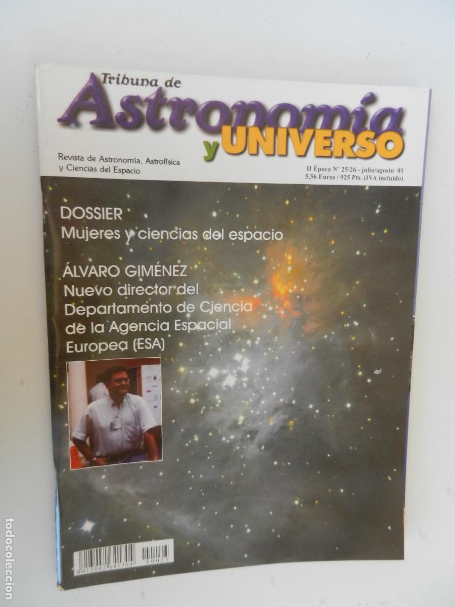 Collection Magazines and Newspapers: TRIBUNA DE ASTRONOMIA Y UNIVERSO REVISTA N&ordm; 25/26- 07/08-2001- MUJERES Y CIENCIAS ESPAC -VER INDICE