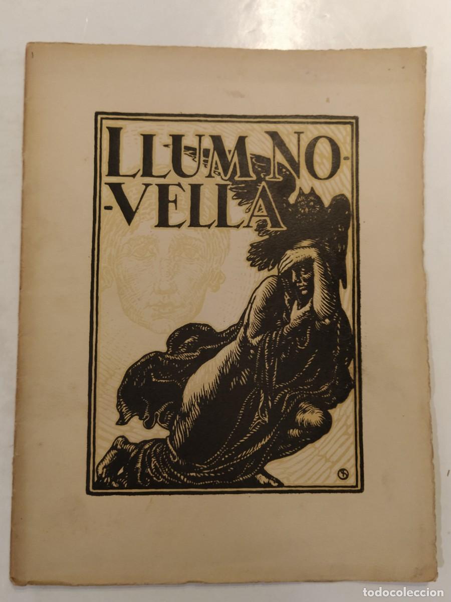 Collection Magazines and Newspapers: LLUM NOVELLA - ANY 1925 NUMERO 1 - TERRASSA - MERCE HUMET-ARUS-SALTOR ETC-REVISTA ANTIGA- ORIGINAL