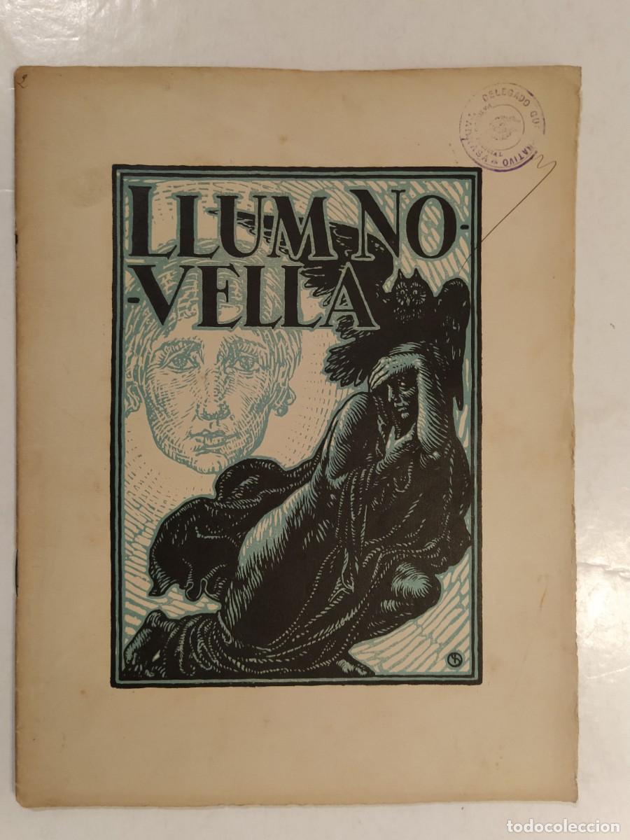 Collection Magazines and Newspapers: LLUM NOVELLA - ANY 1925 NUMERO 2 - TERRASSA - JOAN PUIGBO-ANNA SEYNE ETC-REVISTA ANTIGA- ORIGINAL