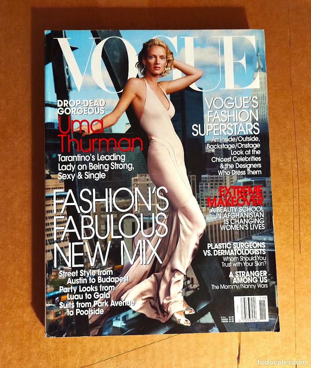 Coleccionismo de Revistas y Peri&oacute;dicos: VOGUE US NOVEMBER 2003 - UMA THURMAN - SCARLETT JOHANSSON - ANNIE LEIBOVITZ - 514 p.